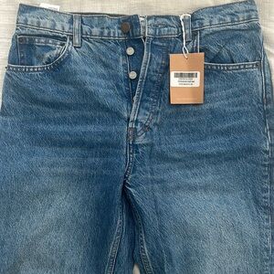 Reformation Cynthia high ride straight jeans